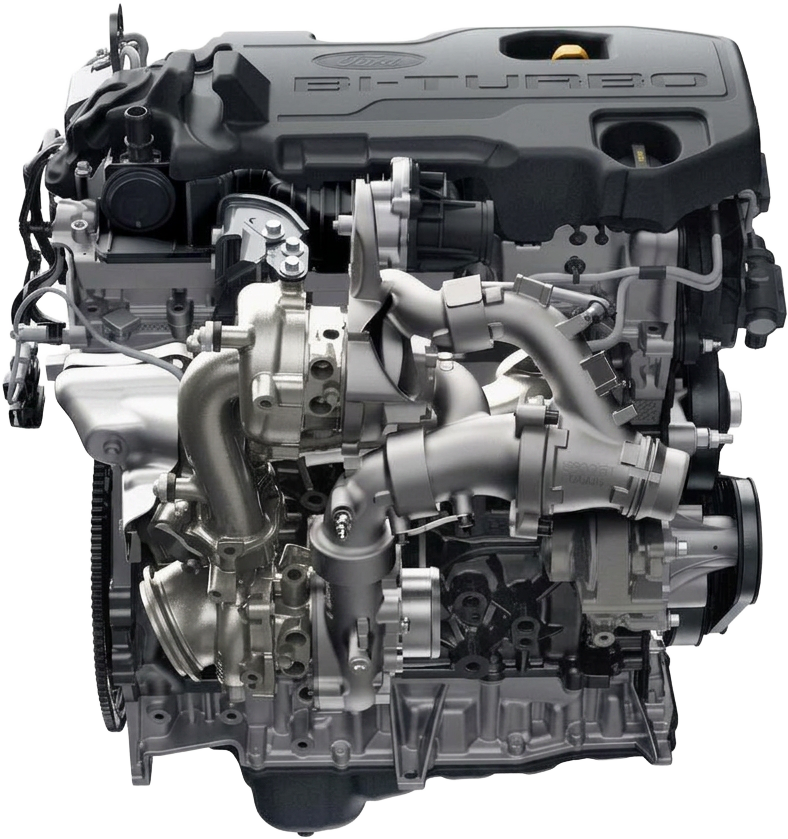 Ford Ranger Bi-Turbo diesel engine — the engine family covered by BritzTech's reconditioned Ranger and Everest engine offer